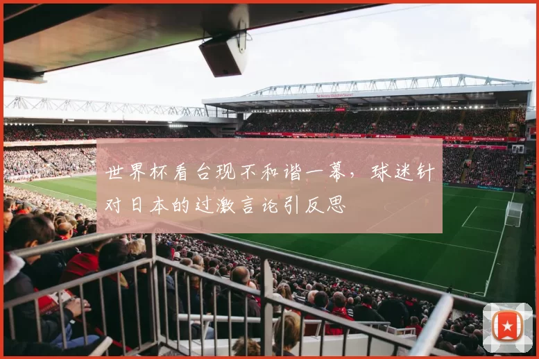 世界杯看台现不和谐一幕,球迷针对日本的过激言论引反思